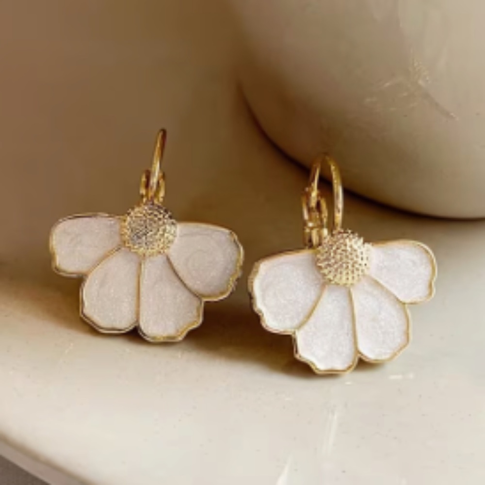 Floral Drop Earrings